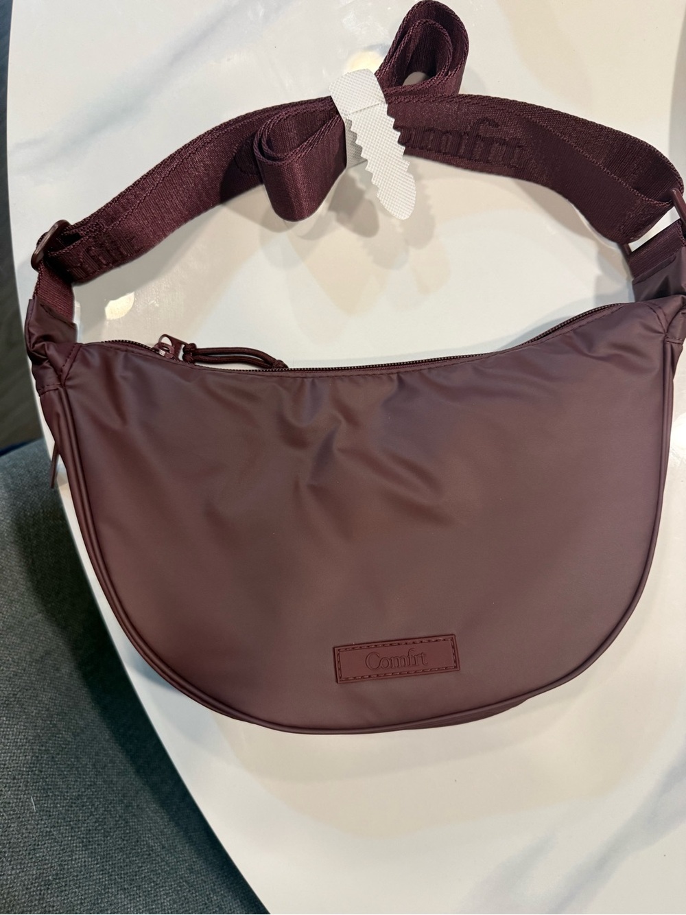 Comfortable Comfrt Burgundy Crossbody Bag for Women
